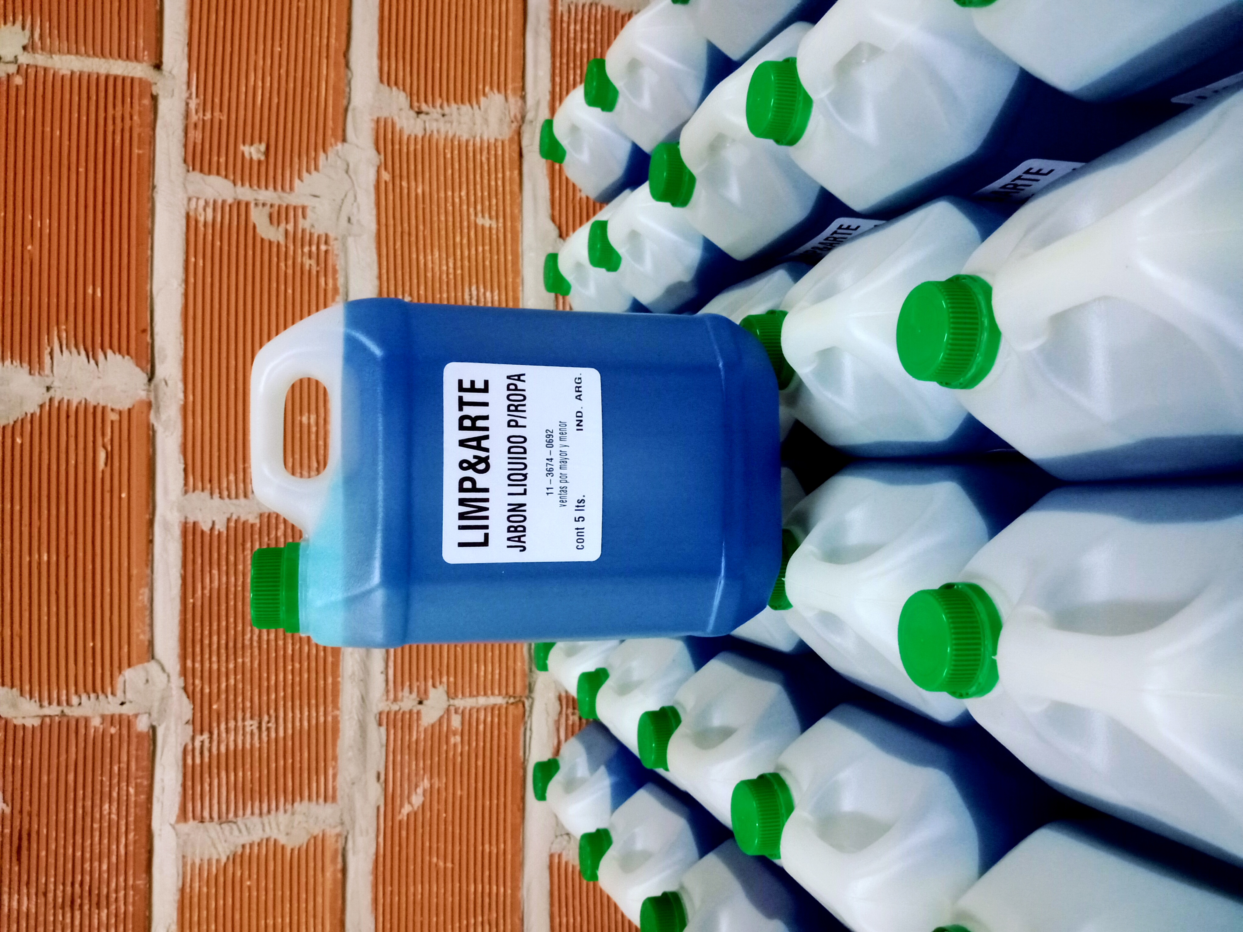 Jabon liquido azul x 5 lts